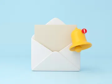 Grafika ilustracyjna do artykułu o powiadomieniach email i MS Teams